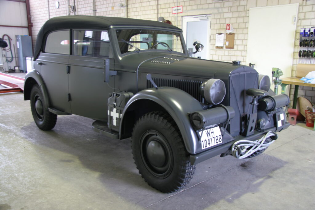 The History Of The Kfz.21 Horch 901 Typ 40 Kabriolett-Aufbau