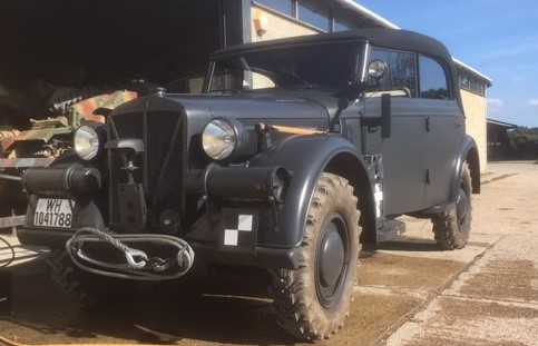 Bâche Horch 901 Kfz 21 WWII - Modèle 3D Imprimé En Résine, échelles 1/48 à 1/100, Neuf