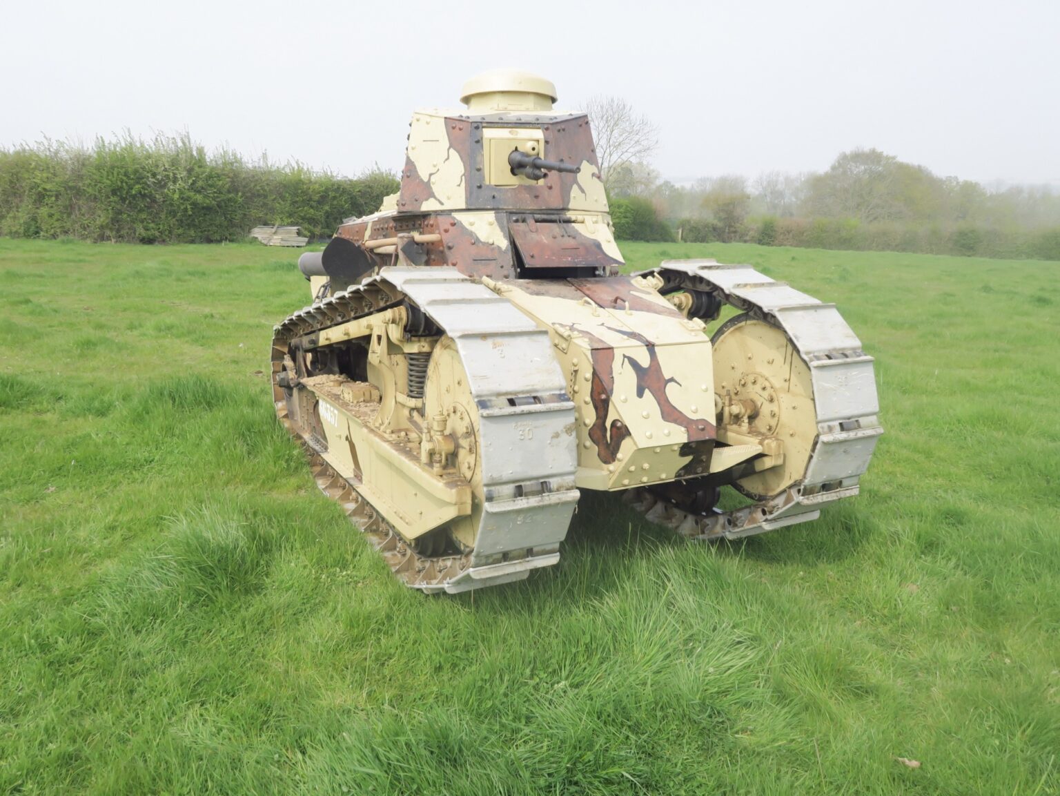 Inside Track Renault FT Correspondence Re Matriculation Of The