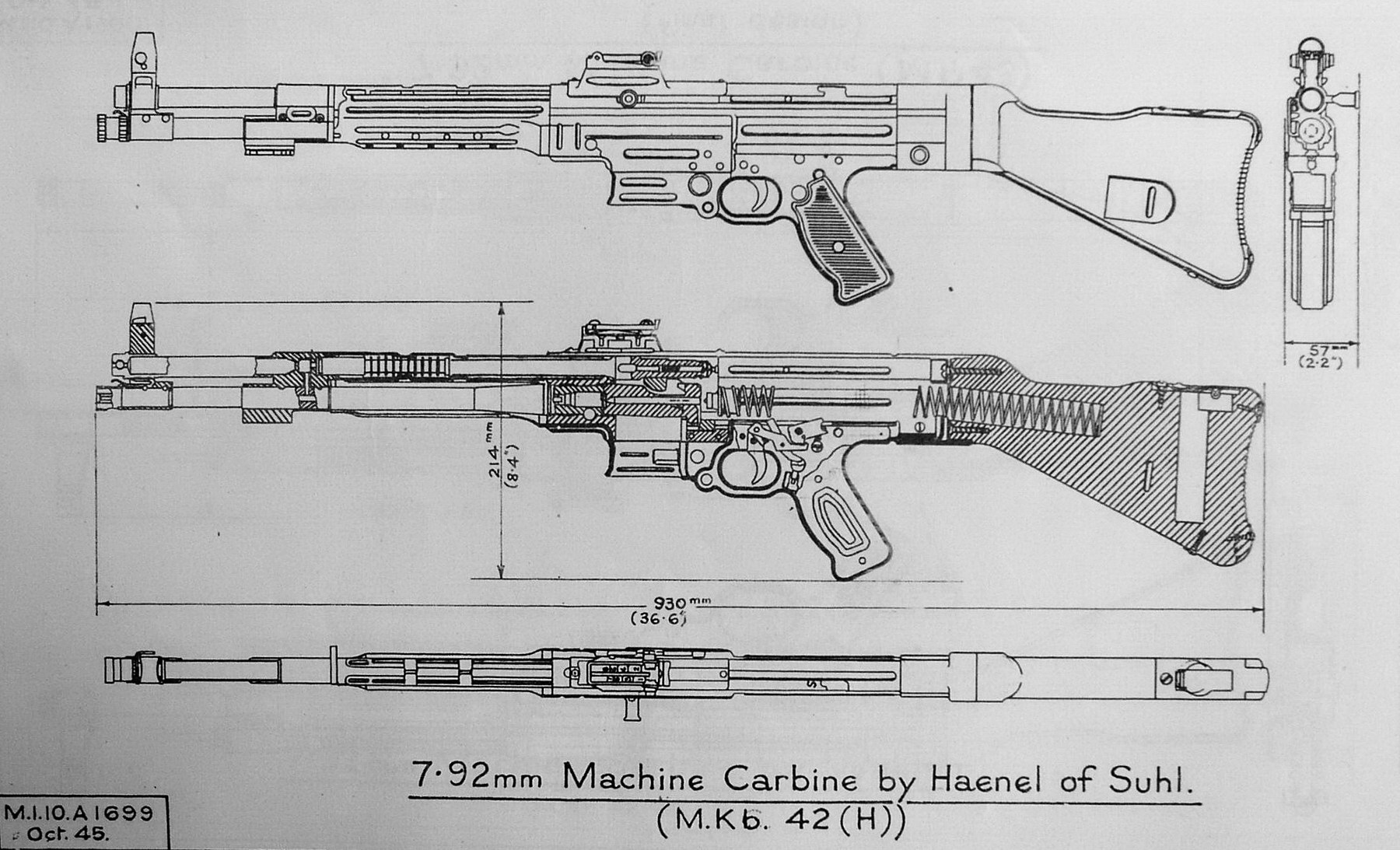 Warreplica Seconda Guerra Mondiale Tedesco STG 44 / MP44 Legno