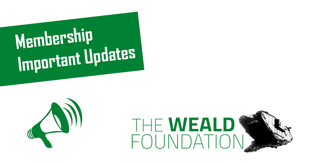 Inside Track Weald Foundation Membership Important Update